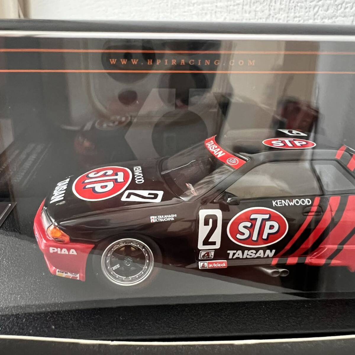 未使用 hpi-racing NISSAN STP TAISAN GT-R (#2) 1993 JTC Oita 8611ミニカー 1/43スケール_画像7