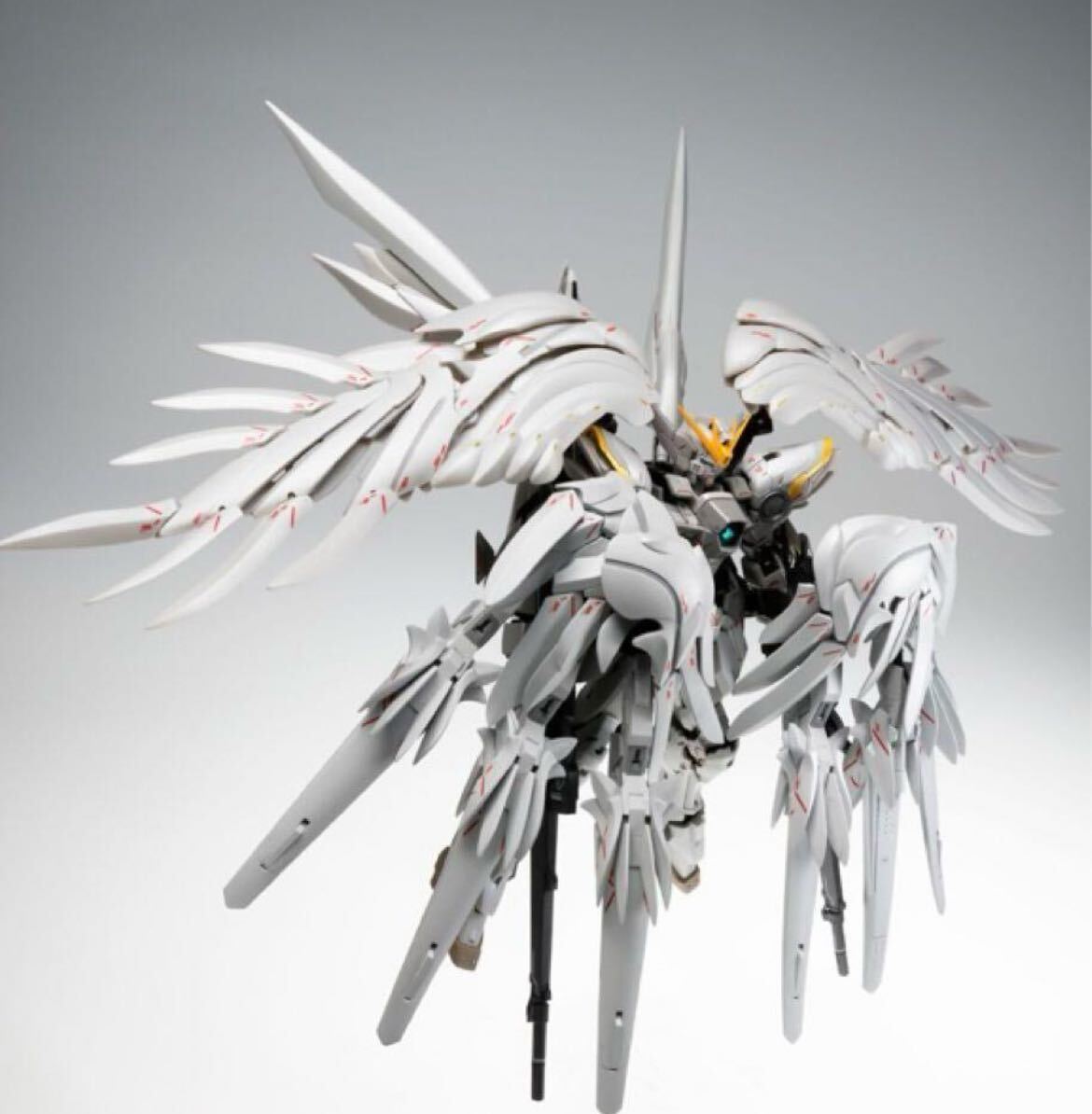 【抽選販売】GUNDAM FIX FIGURATION METAL COMPOSITE ウイングガンダムスノーホワイトプレリュード【15周年特別販売】BANDAI _画像3