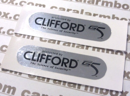 Clifford Clifford G5 sticker 2 sheets set genuine products not for sale free shipping 