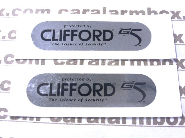 Clifford Clifford G5 sticker 2 sheets set genuine products not for sale free shipping 