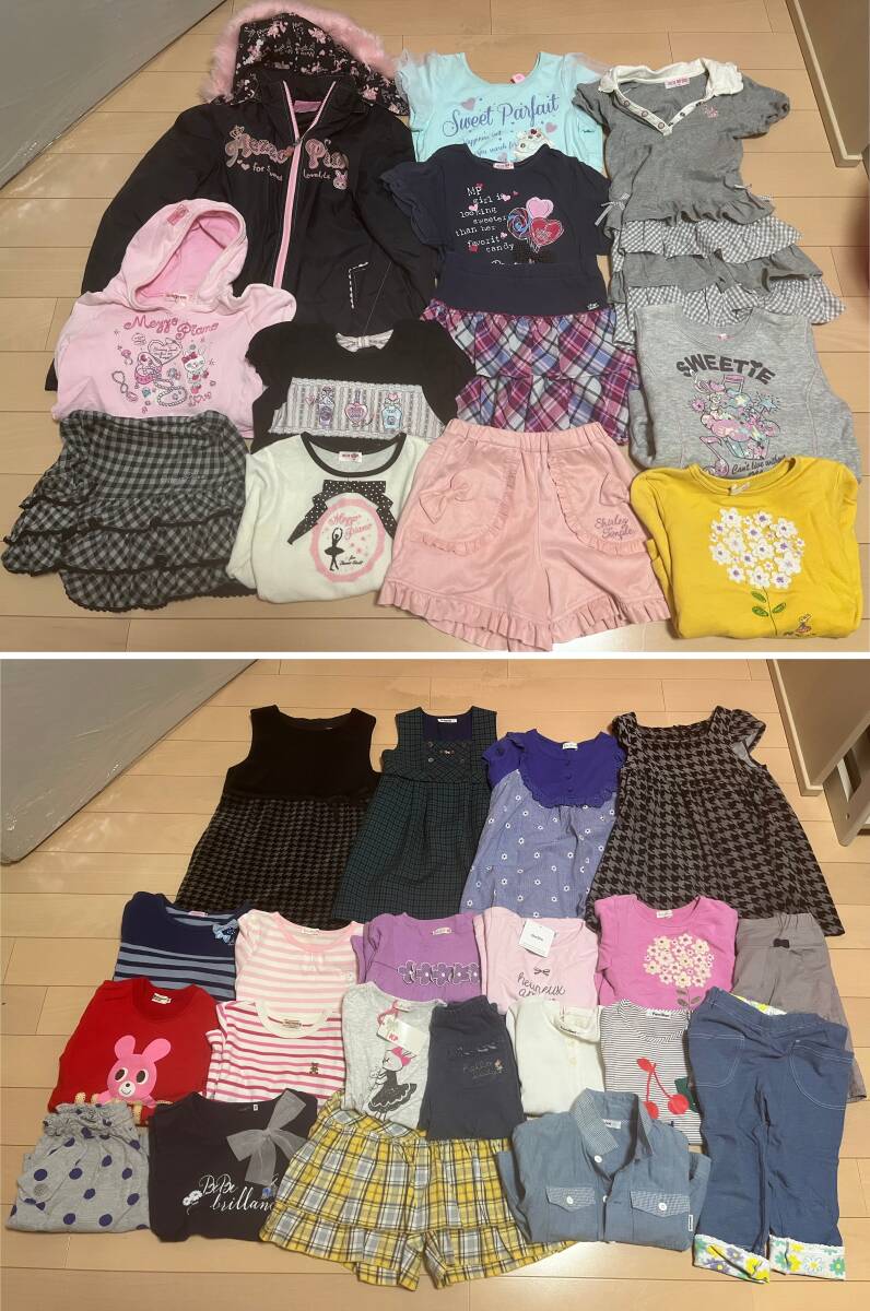  Mezzo Piano * Familia * Miki House *BeBe* Comme Ca *KP etc. girl oriented child clothes large amount exhibition 