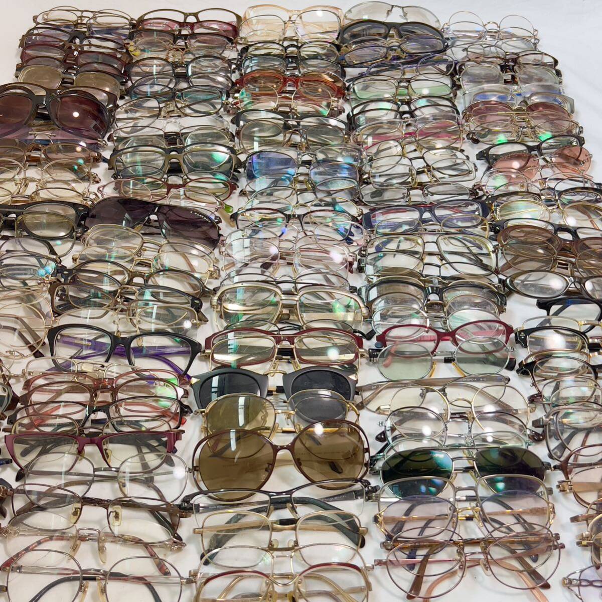 ジャンク メガネ 眼鏡フレーム・サングラス 200点以上まとめ売り②まとめて 大量 セット セリーヌ イヴサンローラン等の画像7