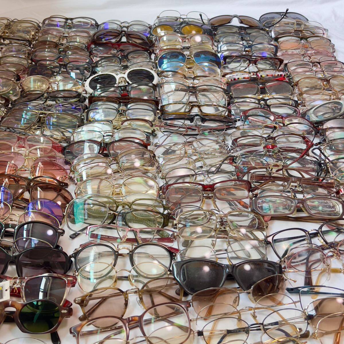 ジャンク メガネ 眼鏡フレーム・サングラス 300点以上まとめ売り④まとめて 大量 セット バレンシアガ ディオール ボシュロム等_画像8