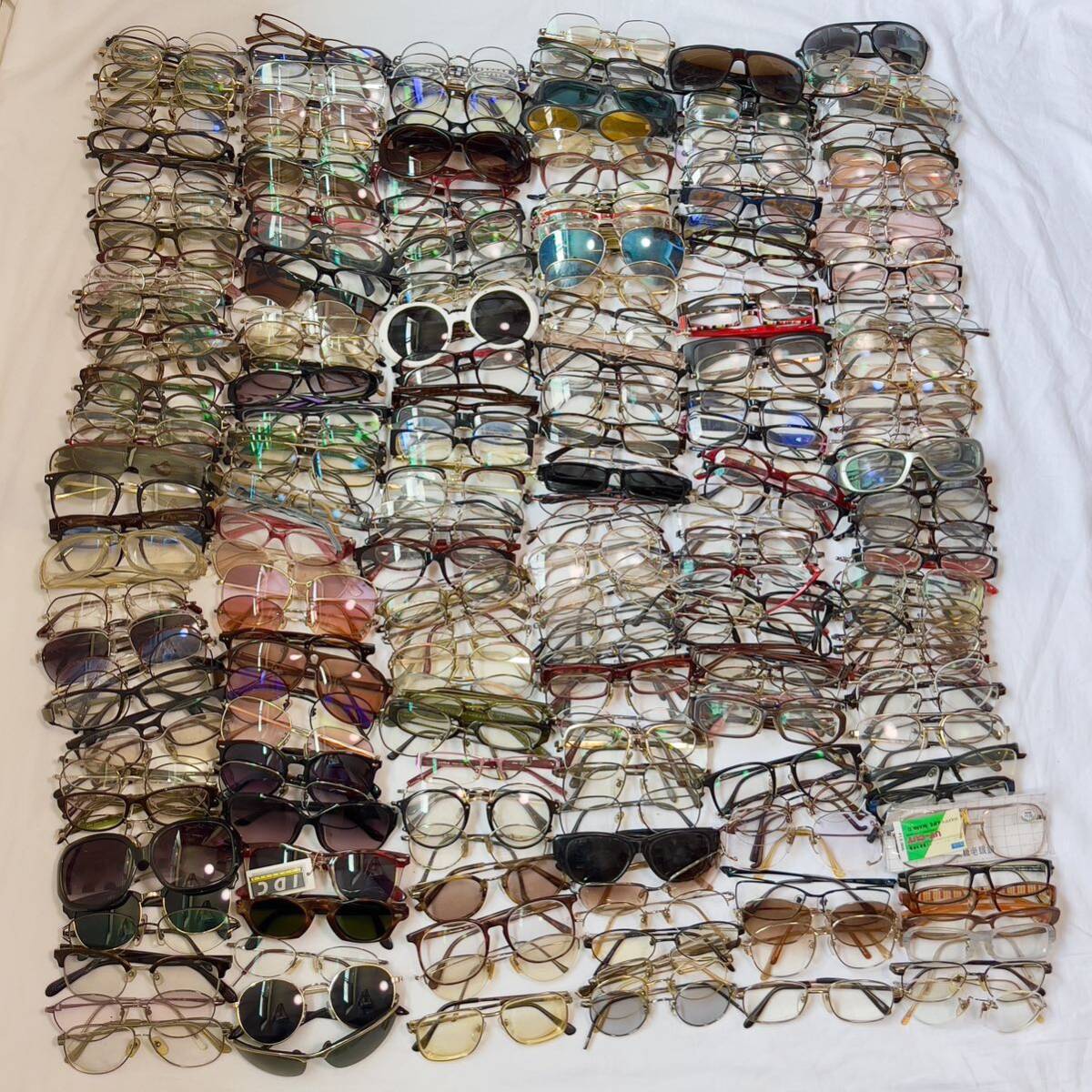 ジャンク メガネ 眼鏡フレーム・サングラス 300点以上まとめ売り④まとめて 大量 セット バレンシアガ ディオール ボシュロム等_画像1