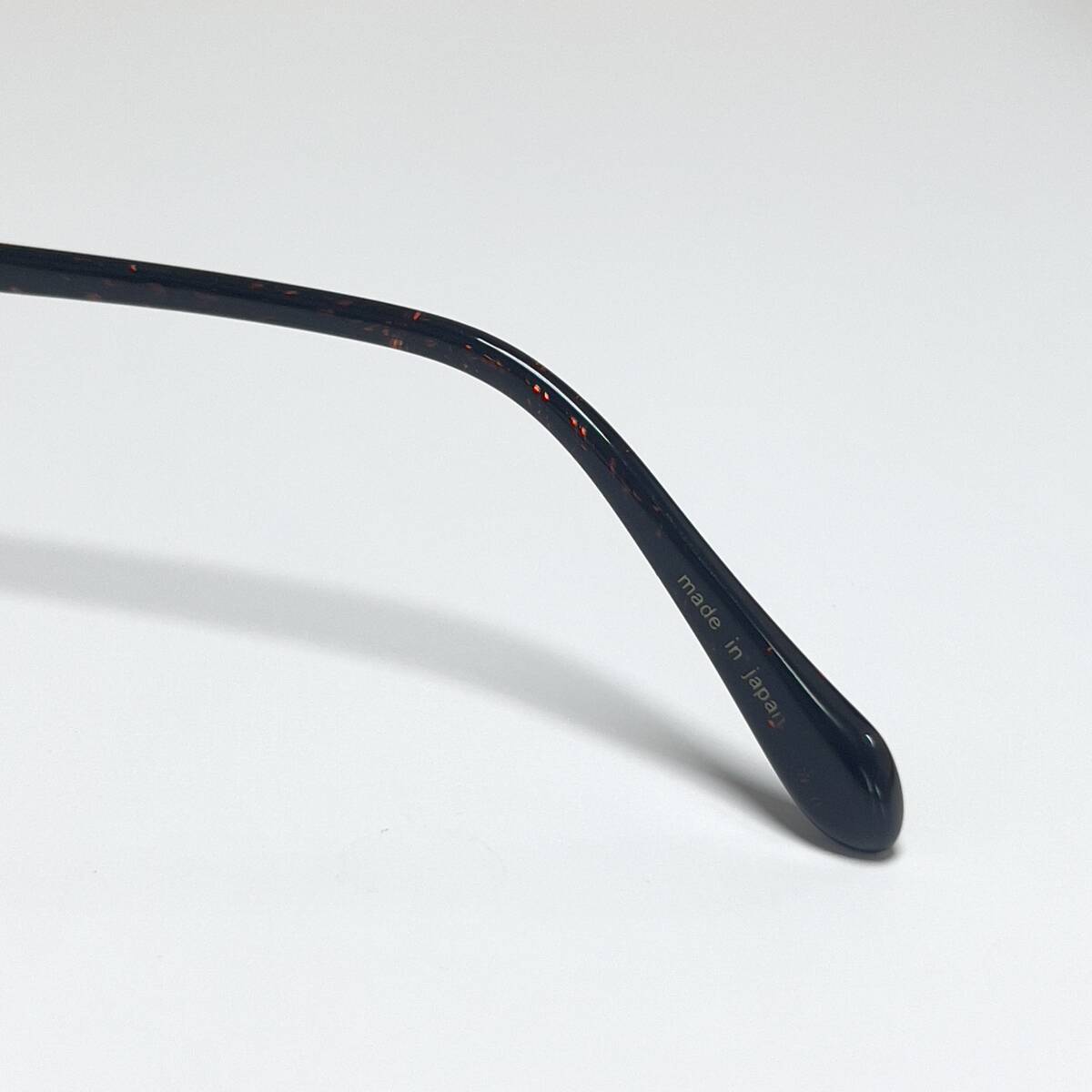 ◆OLIVER PEOPLES オリバーピープルズ スクエアシャープ 眼鏡フレーム 度無しレンズ Maddie mdmt 51□17-140 ブラウン_画像6