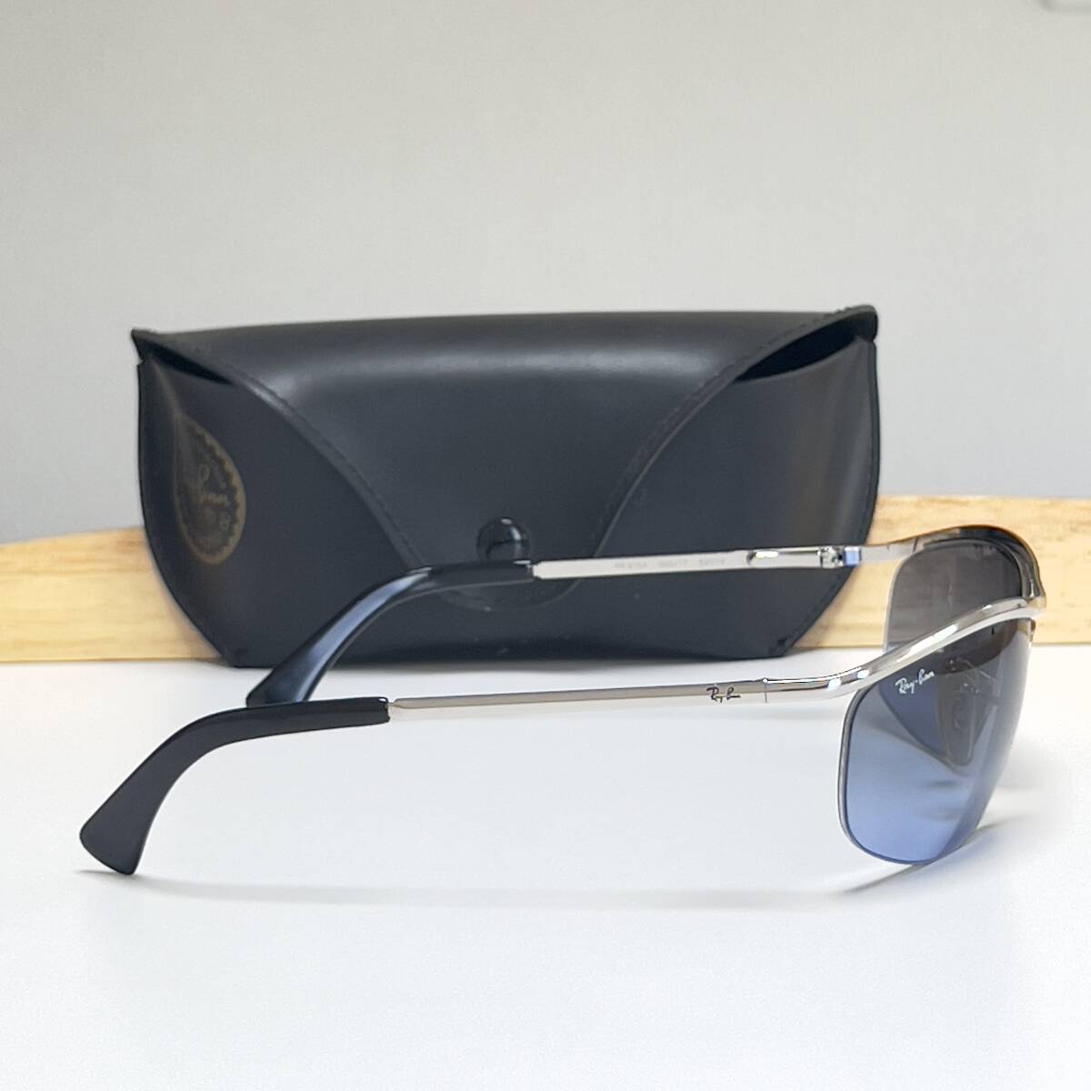 ◆Ray-Ban レイバン サングラス RB3154 003/17 62□19 オリンピアン OLYMPIAN ブルーレンズ シルバー sunglasses