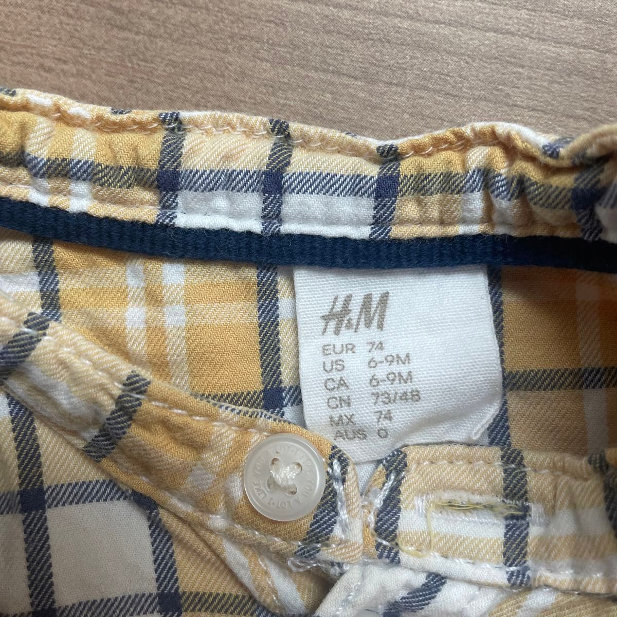 H&M ベビー　シャツ　