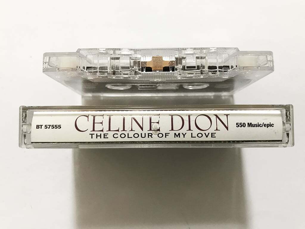 # cassette tape # Celine * Dion Celine Dion[The Colour Of My Love]lavu* -stroke - Lee z[.......* love. Thema ] compilation 