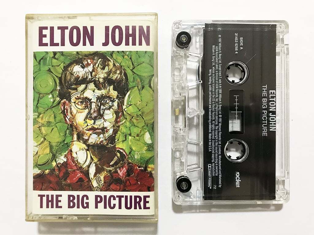■カセットテープ■エルトン・ジョン Elton John『The Big Picture』■同梱8本まで送料185円の画像1