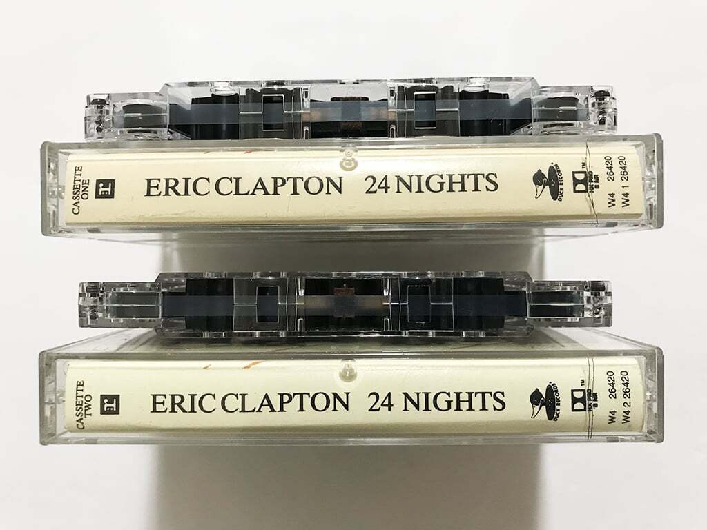 ■カセットテープ■エリック・クラプトン Eric Clapton『24 Nights』ライヴ 2本組セット■同梱8本まで送料185円_画像3