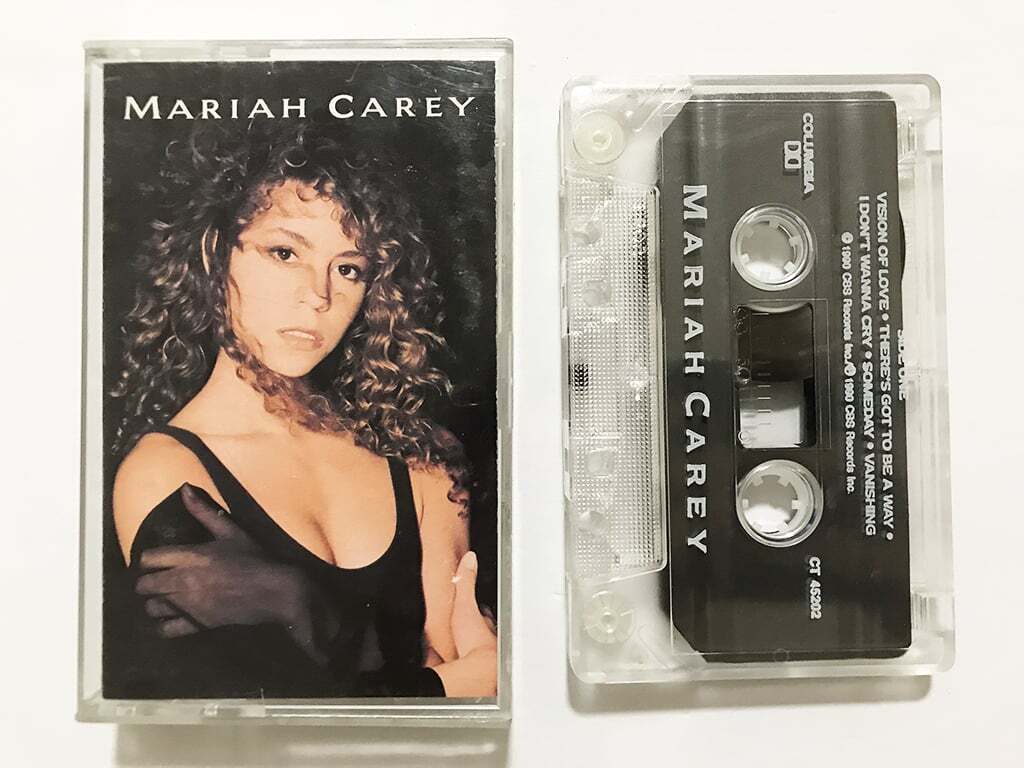 ■カセットテープ■マライア・キャリー『Mariah Carey』「Vision Of Love」1stアルバム■同梱8本まで送料185円の画像1