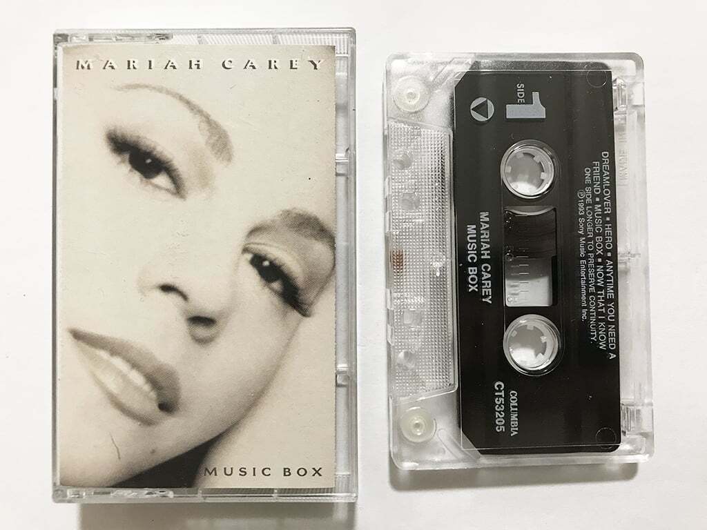 ■カセットテープ■マライア・キャリー Mariah Carey『Music Box』「Dreamlover」「Hero」「Without You」収録の3rdアルバム■の画像1