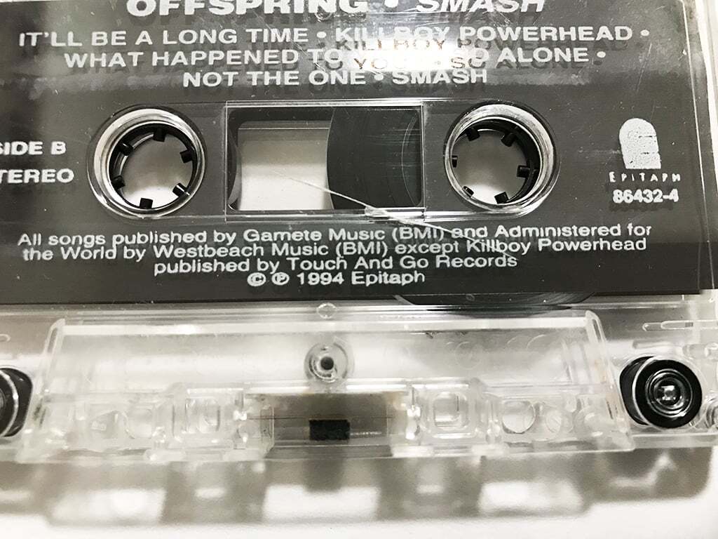 ■カセットテープ■オフスプリング Offspring『Smash』1stアルバム メロコア PUNK■同梱8本まで送料185円の画像5