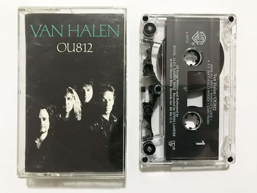 ■カセットテープ■ヴァン・ヘイレン Van Halen『OU812』■同梱8本まで送料185円_画像1