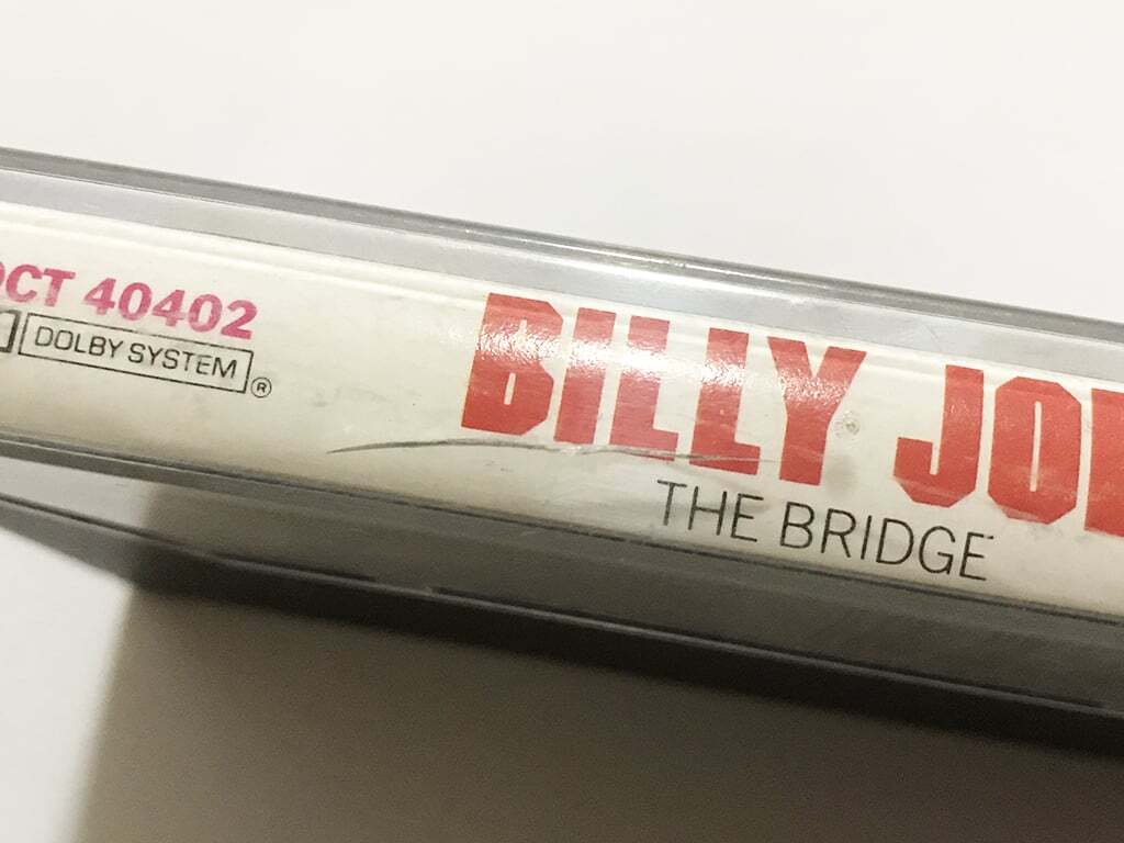 # cassette tape #bi Lee *jo L Billy Joel[The Bridge] The * Bridge # including in a package 8ps.@ till postage 185 jpy 