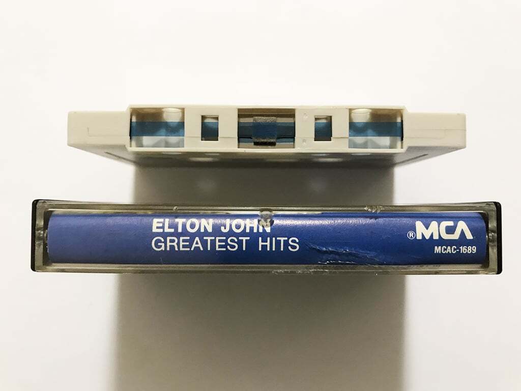 ■カセットテープ■エルトン・ジョン Elton John『Greatest Hits』「Your Song」「Rocket Man」収録■同梱8本まで送料185円_画像3