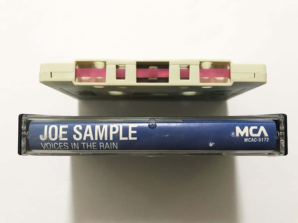 # cassette tape # Joe * sample Joe Sample[Voices In The Rain] Jazz * Fusion # including in a package 8ps.@ till postage 185 jpy 