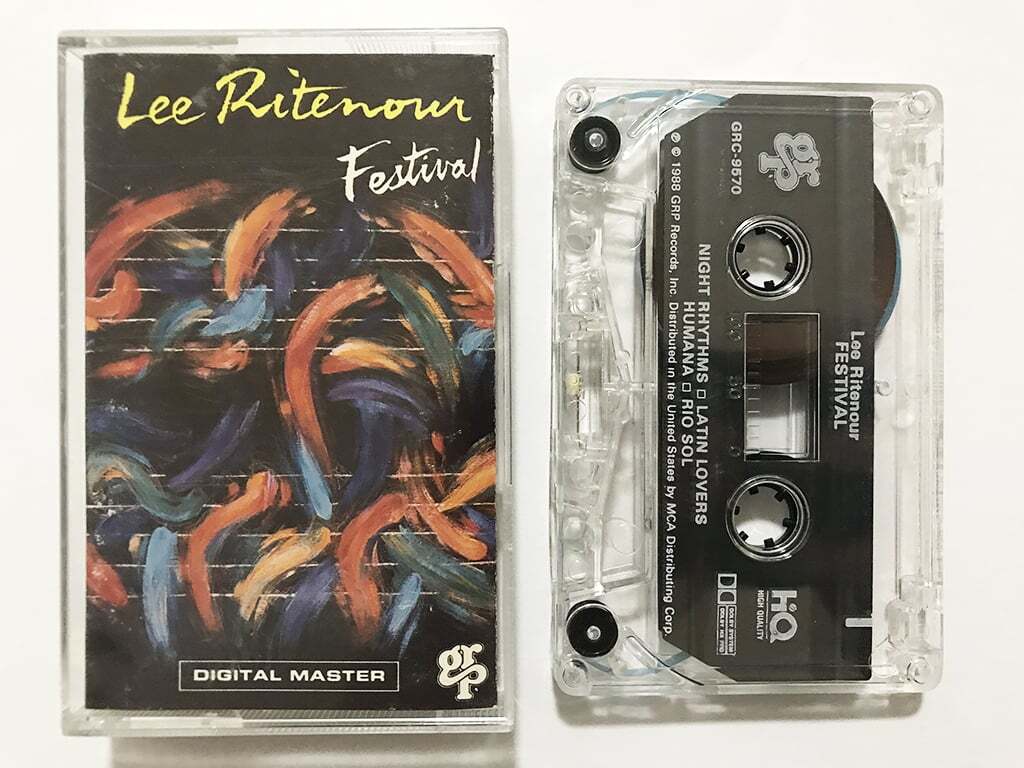 # cassette tape # Lee *li toner Lee Ritenour[Festival] Jazz * Fusion # including in a package 8ps.@ till postage 185 jpy 