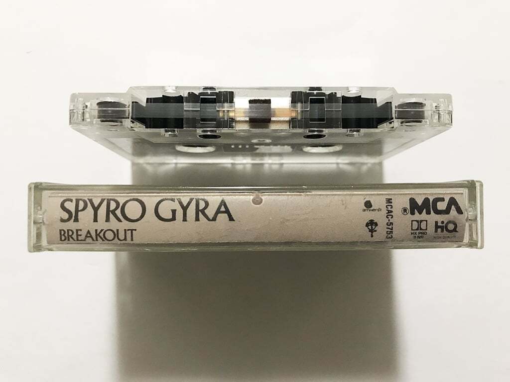 # cassette tape # Spy ro* Jai laSpyro Gyra[Breakout] Jazz * Fusion # including in a package 8ps.@ till postage 185 jpy 