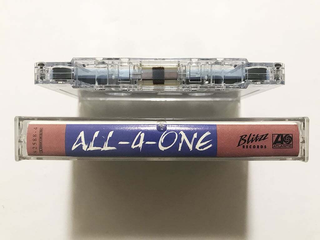 ■カセットテープ■All For One『All For One』1stアルバム「I Swear」「So Much in Love」90's R&B■同梱8本まで送料185円_画像3