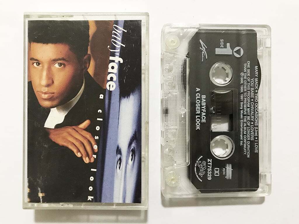 ■カセットテープ■ベビーフェイス Babyface『A Closer Look』R&B■同梱8本まで送料185円_画像1