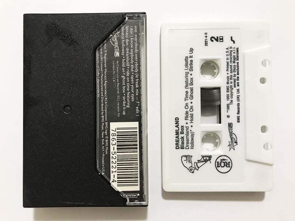 ■カセットテープ■ブラックボックス Black Box『Dreamland』90s R&B■同梱8本まで送料185円_画像2