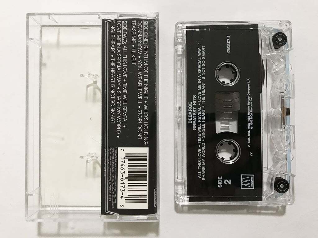 ■カセットテープ■デバージ DeBarge『Greatest Hits』80s R&Bソウル■同梱8本まで送料185円_画像2