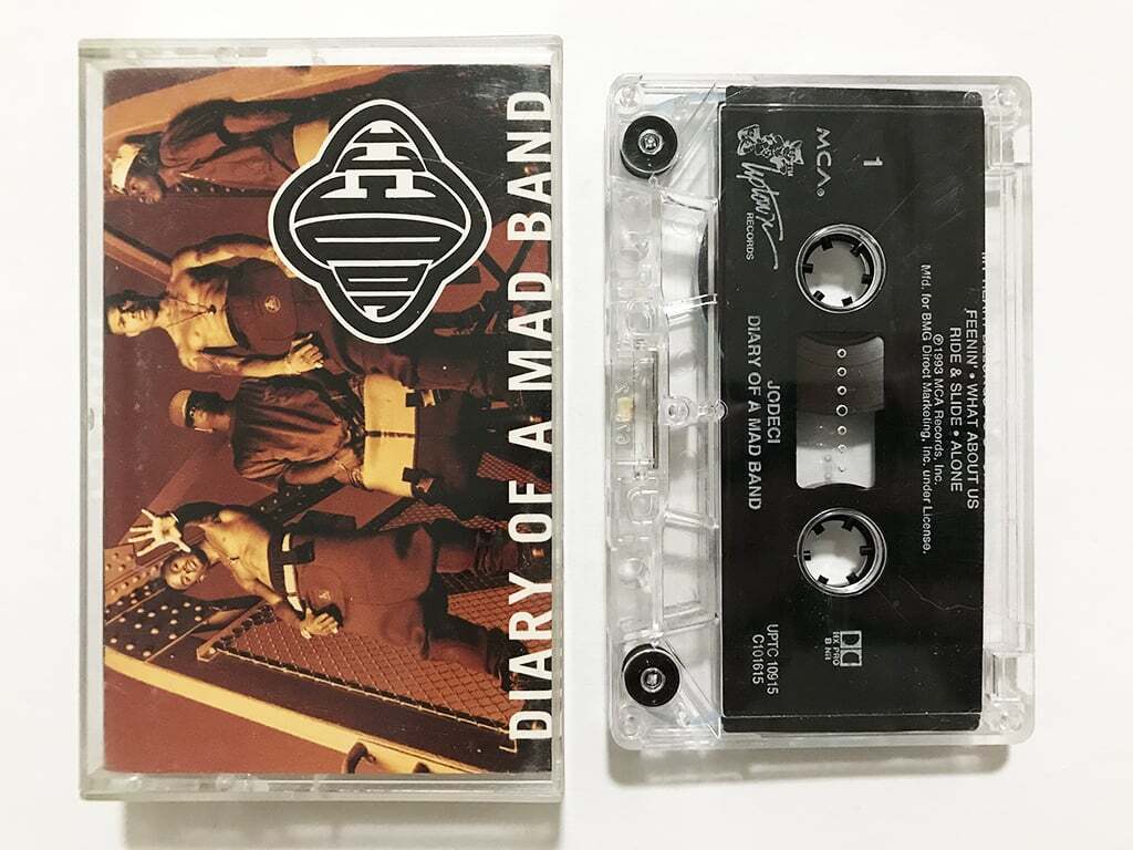 ■カセットテープ■ジョデシィ JODECI『Diary Of A Mad Band』R&Bソウル■同梱8本まで送料185円_画像1