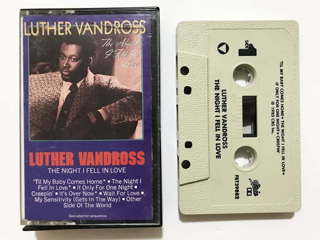 ■カセットテープ■ルーサー・ヴァンドロス Luther Vandross『The Night I Feel In Love』R&Bソウル■同梱8本まで送料185円_画像1