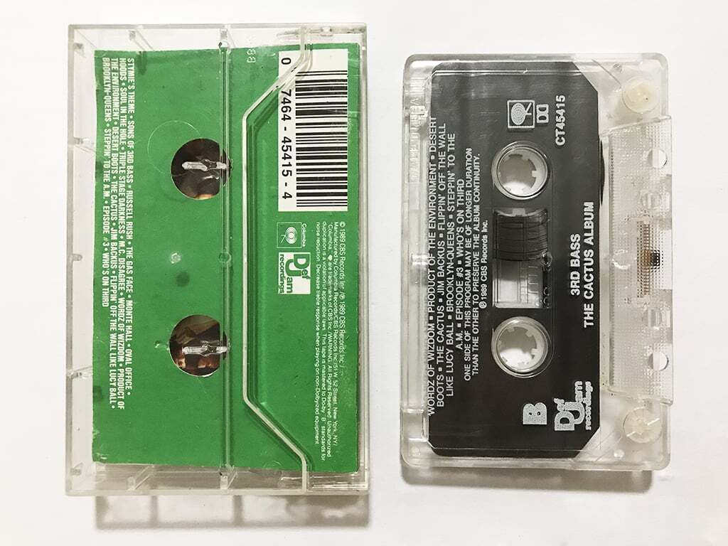 # cassette tape #3rd Bass[The Cactus Album]1st album Def Jam Hip Hop# including in a package 8ps.@ till postage 185 jpy 