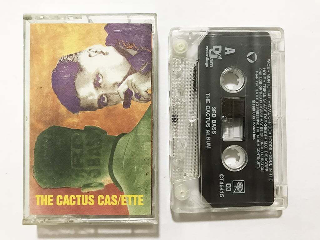 # cassette tape #3rd Bass[The Cactus Album]1st album Def Jam Hip Hop# including in a package 8ps.@ till postage 185 jpy 