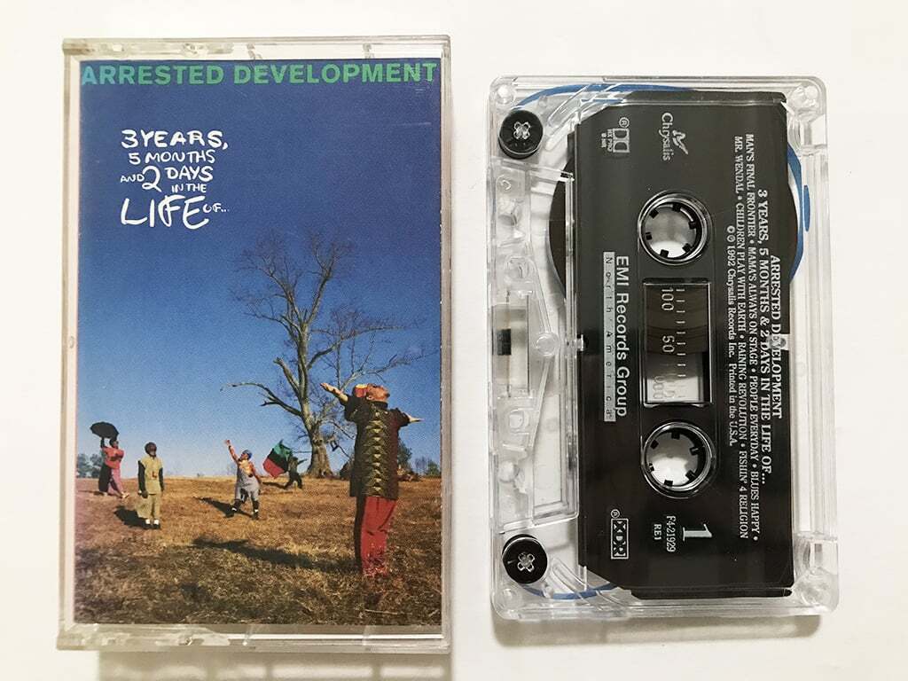 ■カセットテープ■Arrested Development『3 Years, 5 Months And 2 Days In The Life Of...』1st Hip Hop■同梱8本まで送料185円_画像1