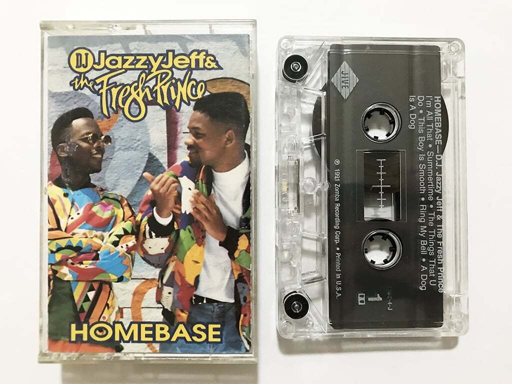 ■カセットテープ■D.J. Jazzy Jeff & The Fresh Prince『Homebase』Rap Hop Hop■同梱8本まで送料185円_画像1