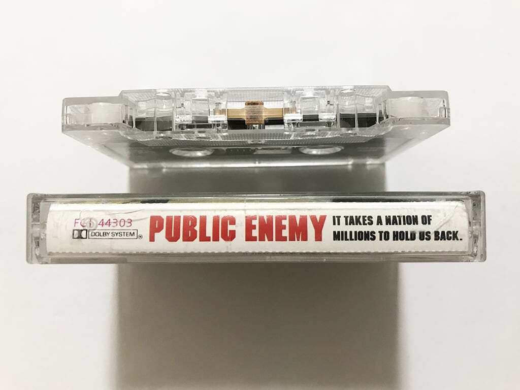 # кассетная лента #Public Enemy[It Takes A Nation Of Million To Hold Us Back]Hip Hop# включение в покупку 8шт.@ до стоимость доставки 185 иен 