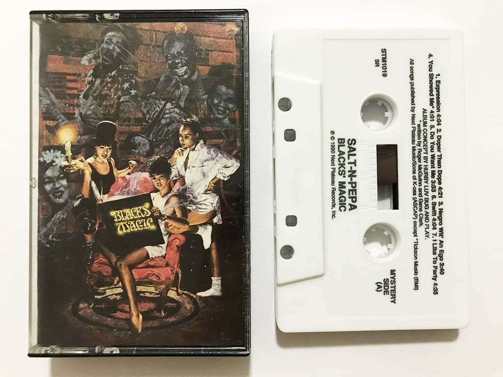 ■カセットテープ■Salt-N-Pepa『Blacks' Magic』Hip Hop■同梱8本まで送料185円_画像1