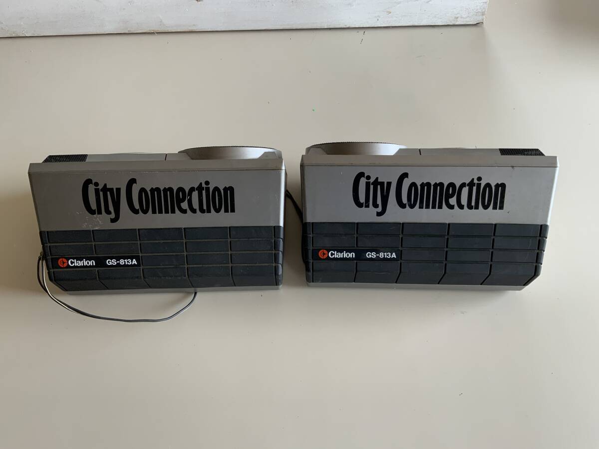  that time thing Clarion City Connection GS-813A old car car speaker 