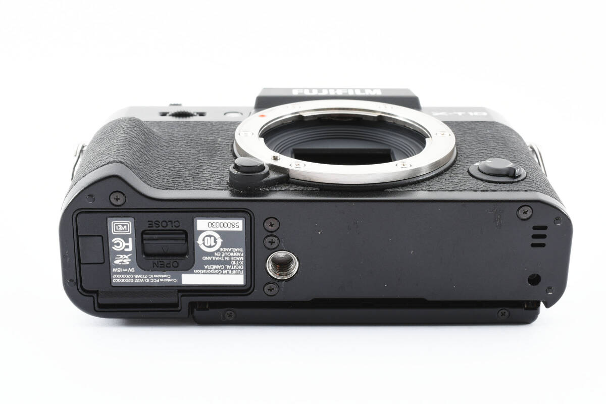 1円～極上品＊富士フイルム FUJIFILM X-T100 ブラック ボディ デジタル ミラーレス 一眼カメラの画像8