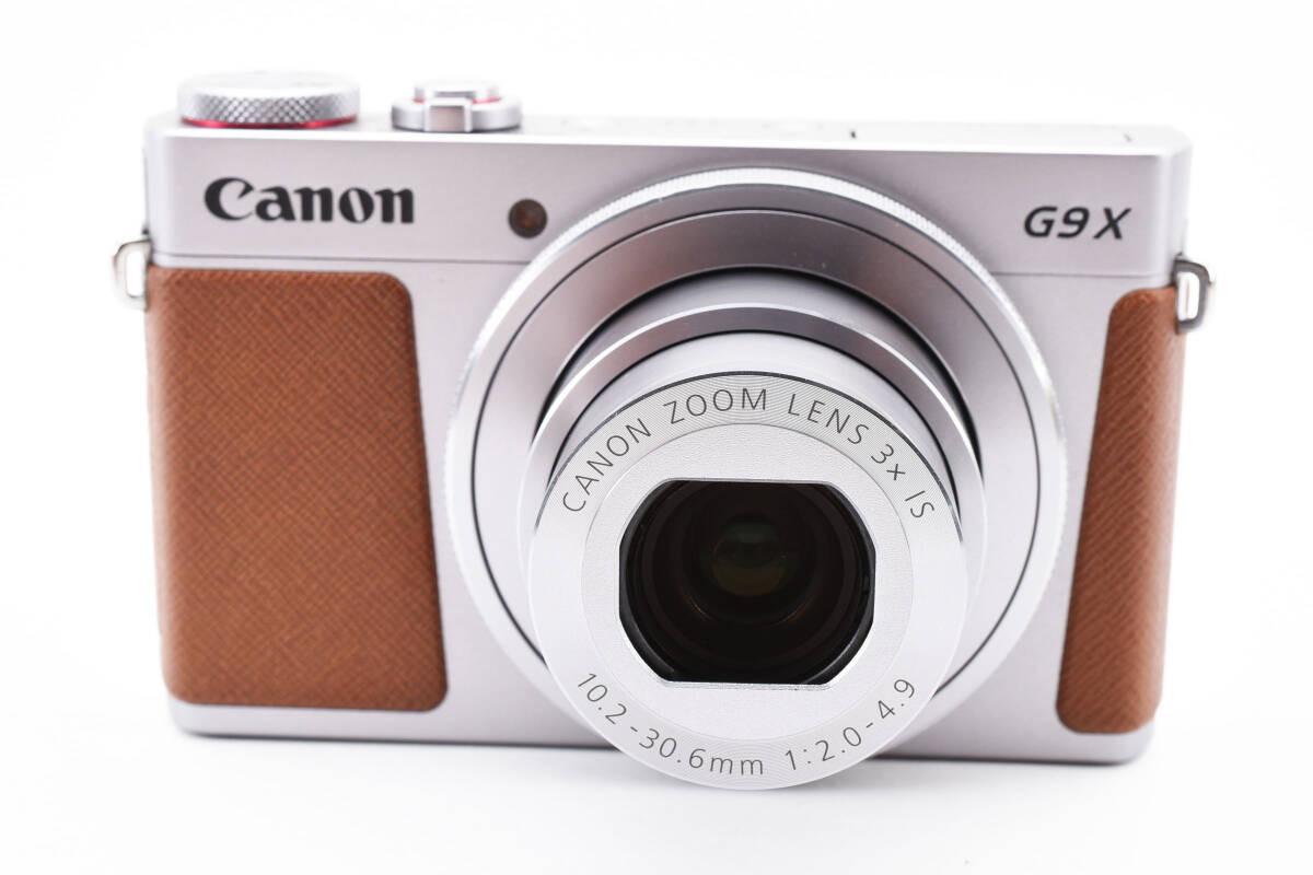 １円～元箱付＊Canon キャノン PowerShot G9X パワーショット コンパクトデジタルカメラ シルバー 付属品多数の画像3