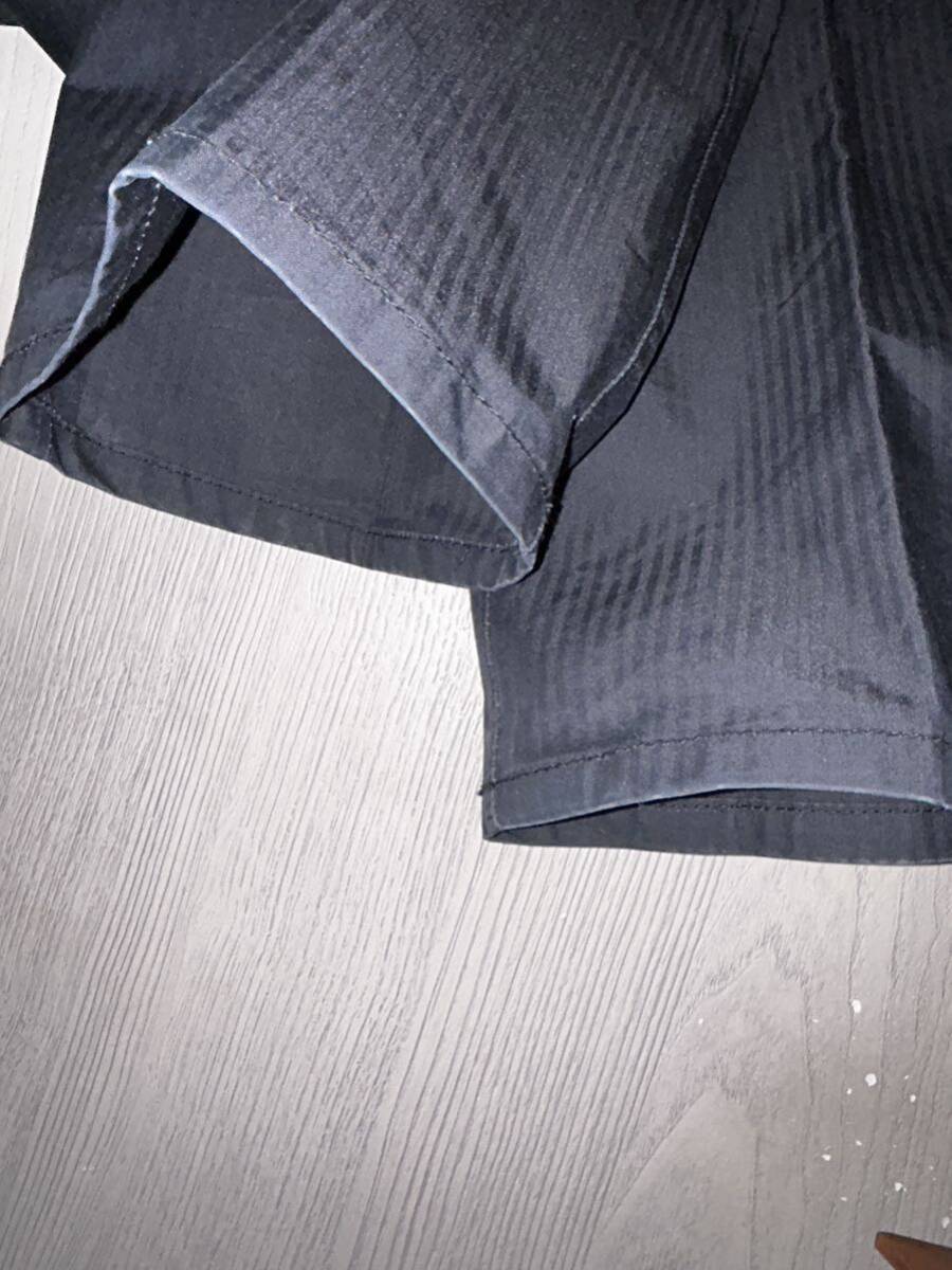 美品 semantic design セマンティック デザイン ジップ カーゴ スラックス パンツ Sz.M メンズ 黒 ブラックの画像6