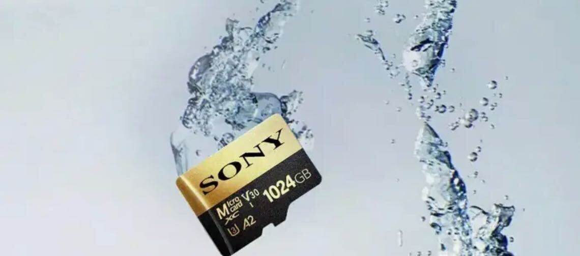 大容量！！　microSD SONY 1TB (1021) 防水　V60 A2 SD カードアダプターセット　マイクロSDカード 数量限定！！_画像3