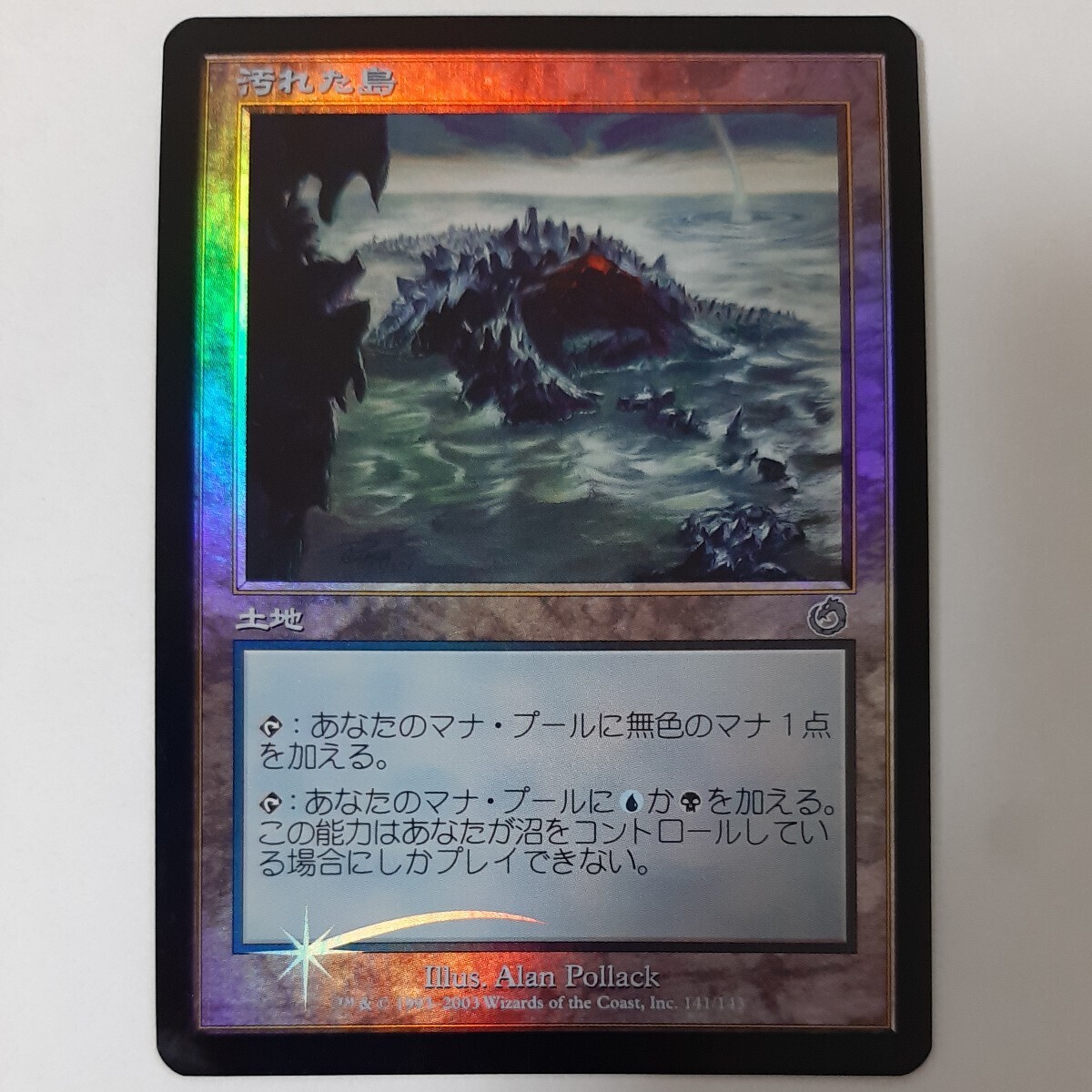 FOIL 汚れた島 TOR 日本語版 MTG_画像1