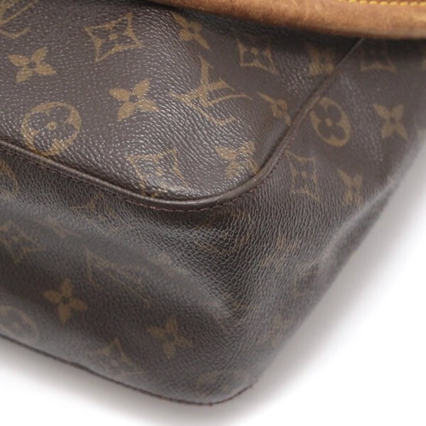 ルイヴィトン LOUIS VUITTON ルーピングGM ショルダー バッグ モノグラム M51145 【65211】_画像3