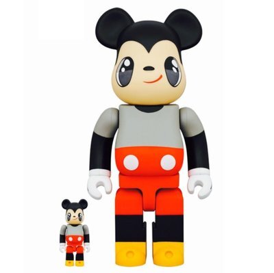 [ новый товар нераспечатанный ]Be@rbrick Disney Javier Calleja Mickey Mouse 400% & 100% Bearbrick Disney Mickey - bi красный je - 