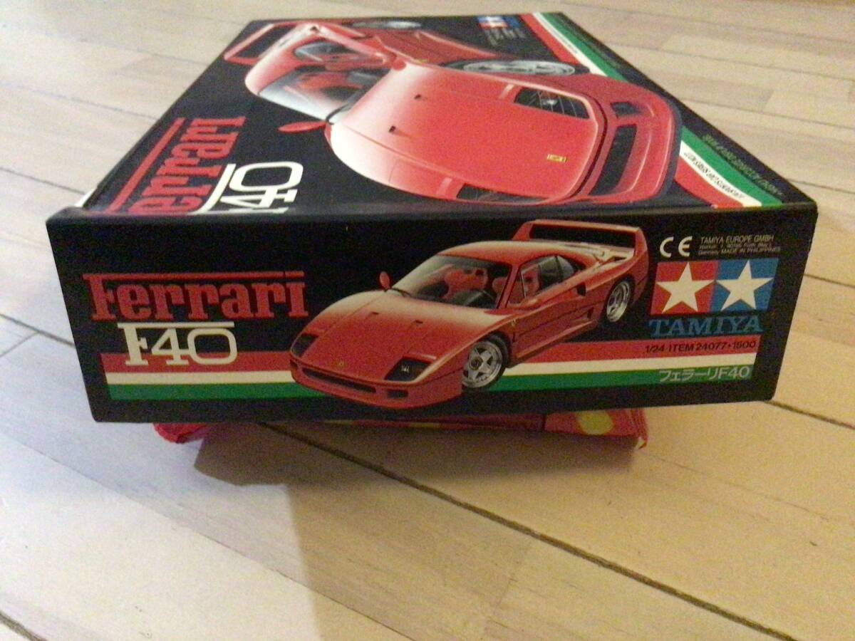 Ferrari F 1/24 спорт машина серии Ferrari F40 полный дисплей комплект TAMIYA пластиковая модель не собран 