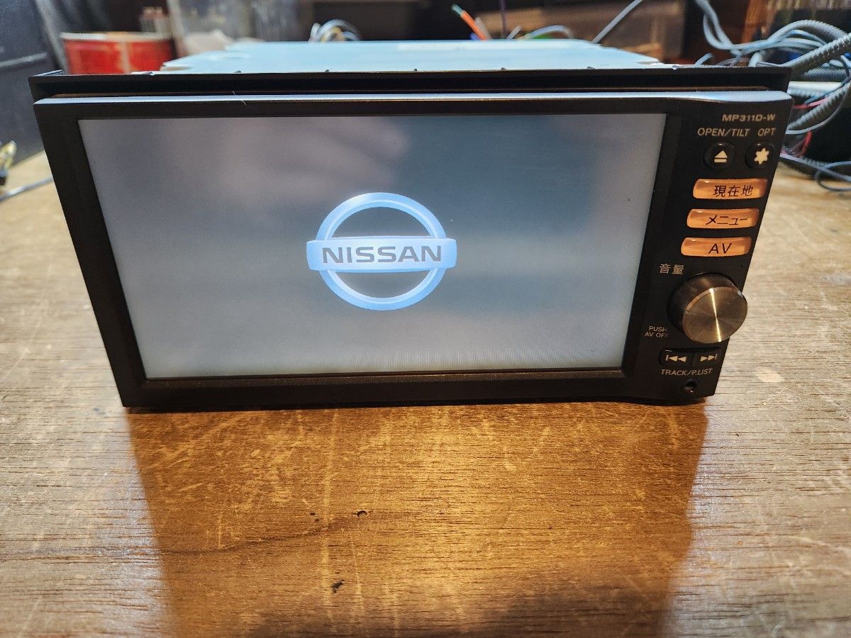 MP311D-W 日産純正ナビBluetooth 日産 MP311D-W Bluetooth DVD CD 地デジ フルセグ SD|Yahoo