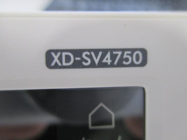 CASIO カシオ EX-word エクスワード XD-SV4750 ホワイト 電子辞書 通電のみ確認済 激安1円スタートの画像5