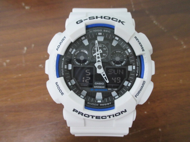 カシオ Gショック GA-100B -7AJF メンズ 腕時計 CASIO G-SHOCK 稼働品 激安1円スタート_画像2