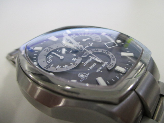 CITIZEN シチズン ATTESA E600-T006361 アテッサ メンズ クォーツ 腕時計 稼働品 激安1円スタート_画像7