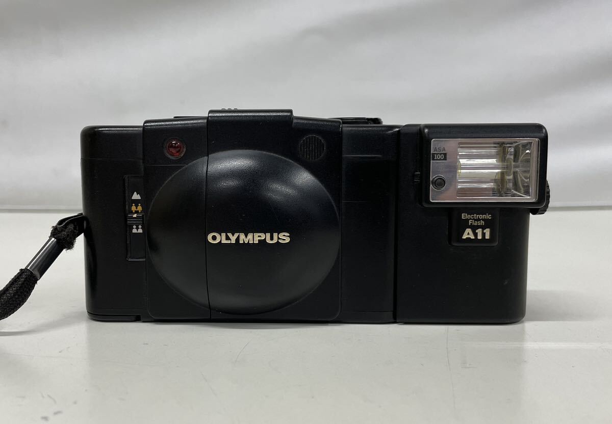 OLYMPUS オリンパス XA2 ◆フィルムカメラ コンパクトカメラ フラッシュ付 ◆ジャンク_画像1