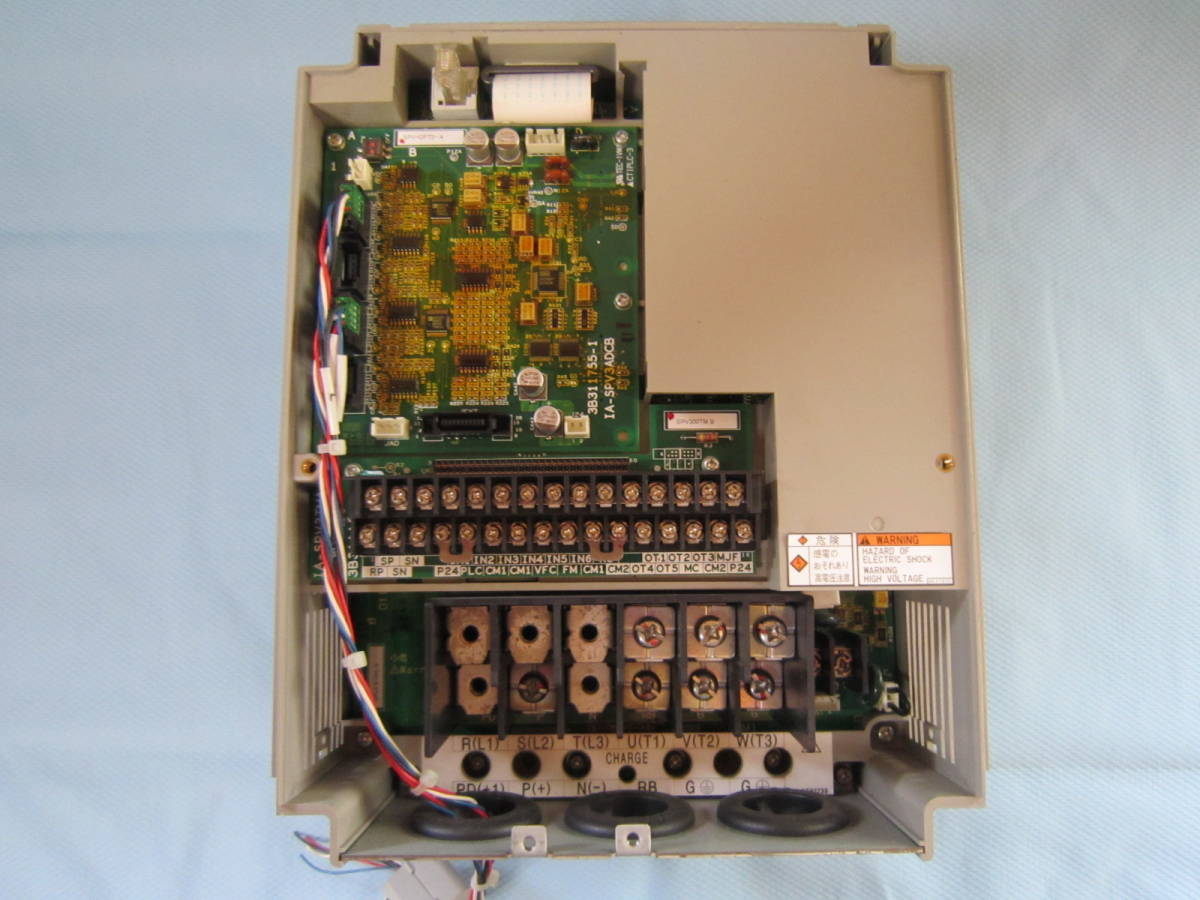 HITACHI　インバータ SPV300-100LFT kw/(HP)10 200V_画像8